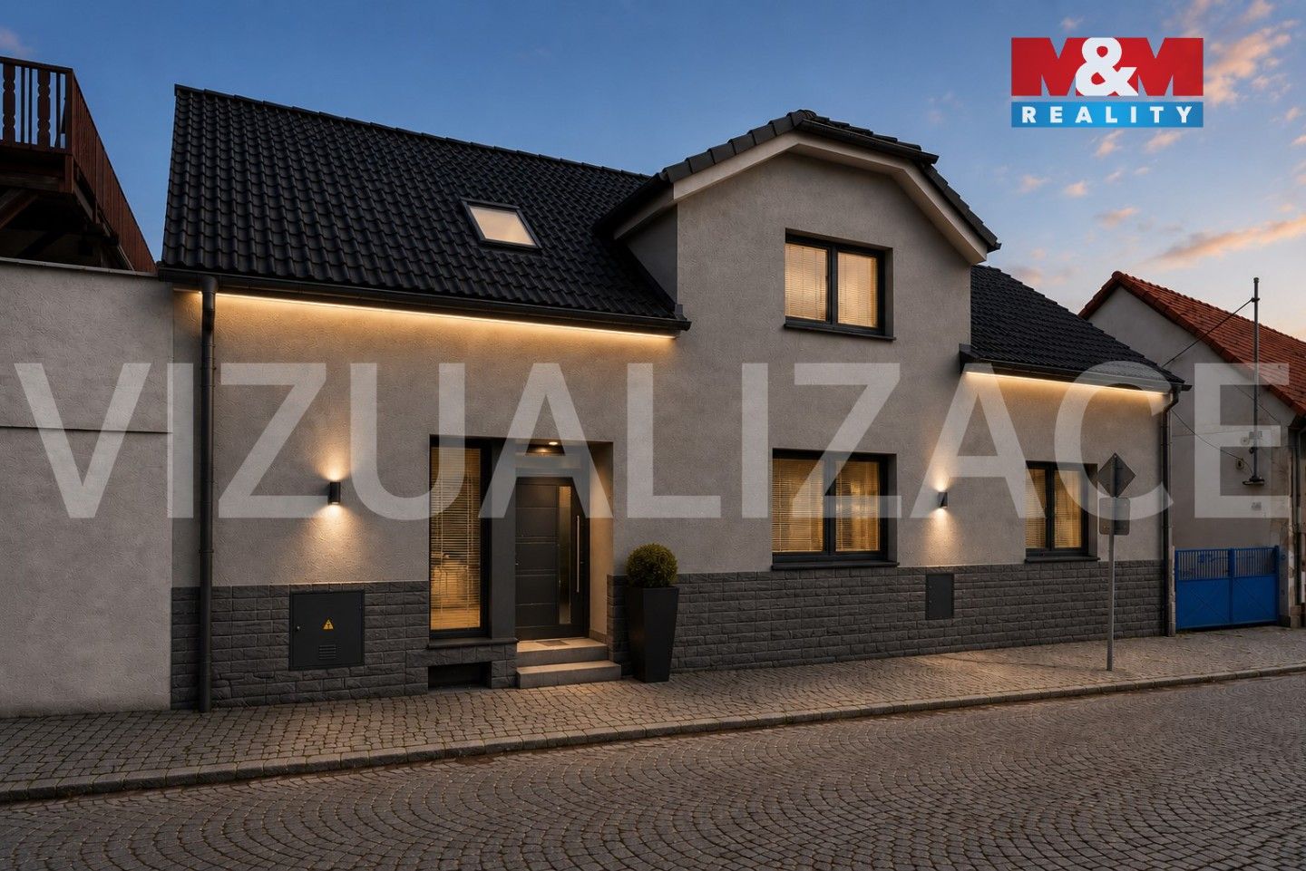 Rodinné domy, 1. máje, Zruč nad Sázavou, 250 m² - 2