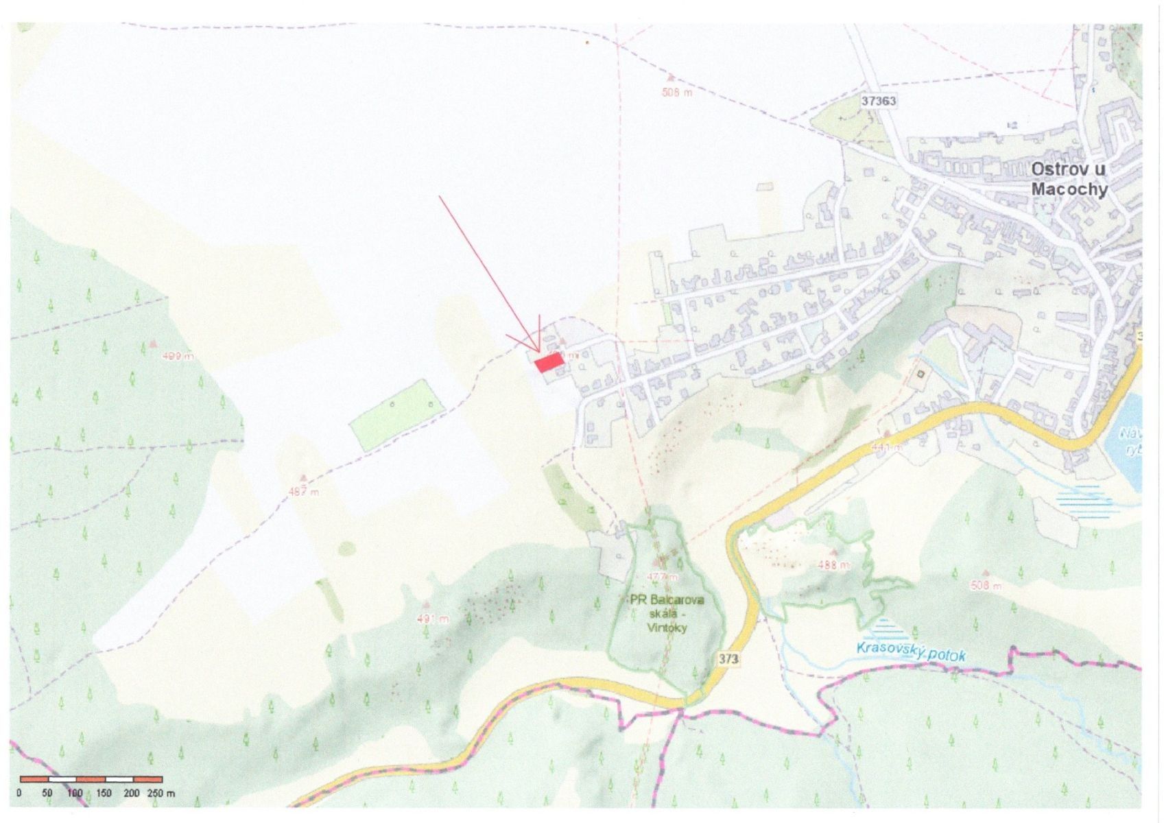 Pozemky pro bydlení, Ostrov u Macochy - Ostrov u Macochy, Jihomoravský kraj, 859 m² - 2