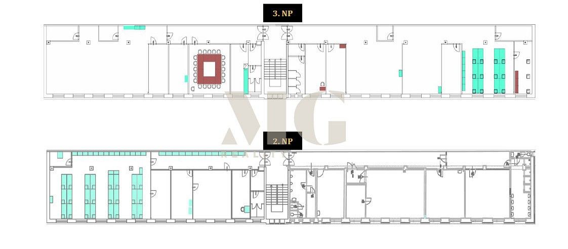 Pronájem kancelář - Na Pomezí, Plzeň - Skvrňany, 320 m² - 5