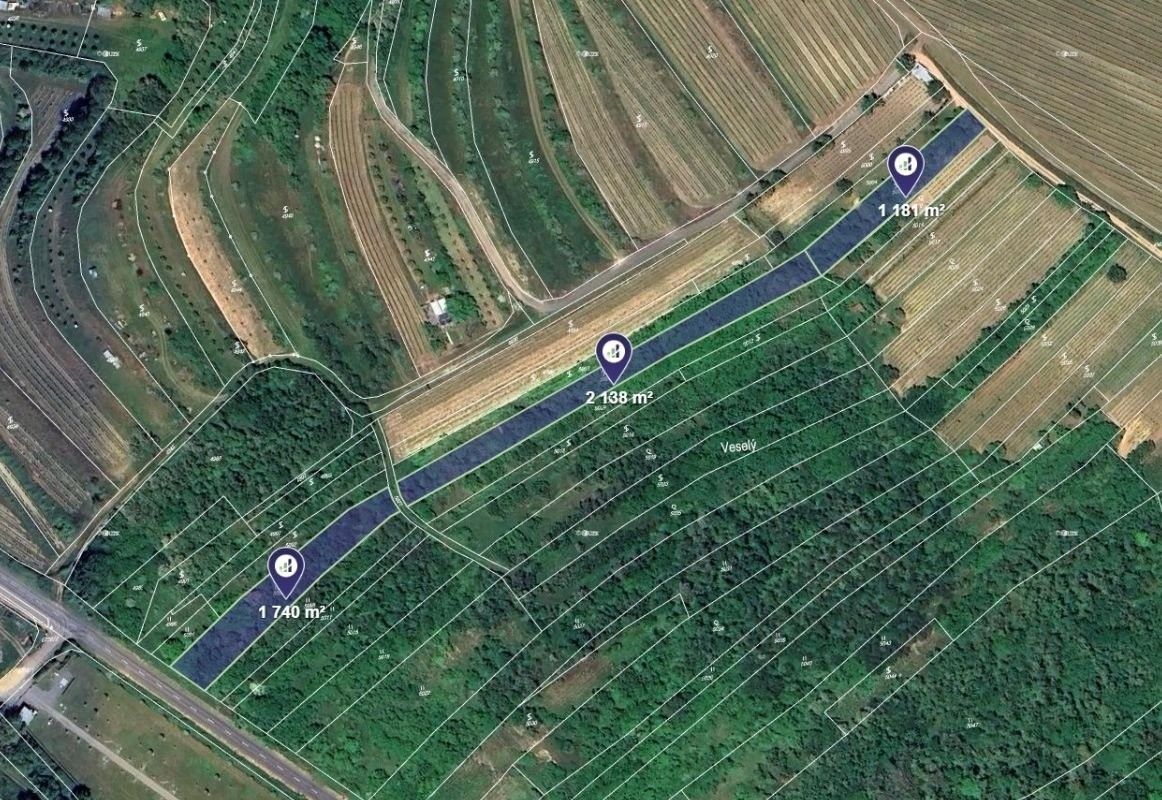 Zemědělský pozemek, 2 530 m²