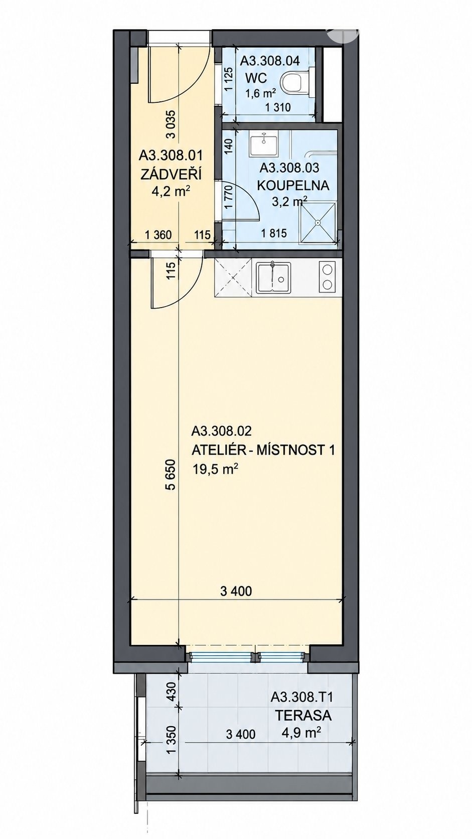 Kancelář · 29 m² · Komárovská, Brno Komárov - 3