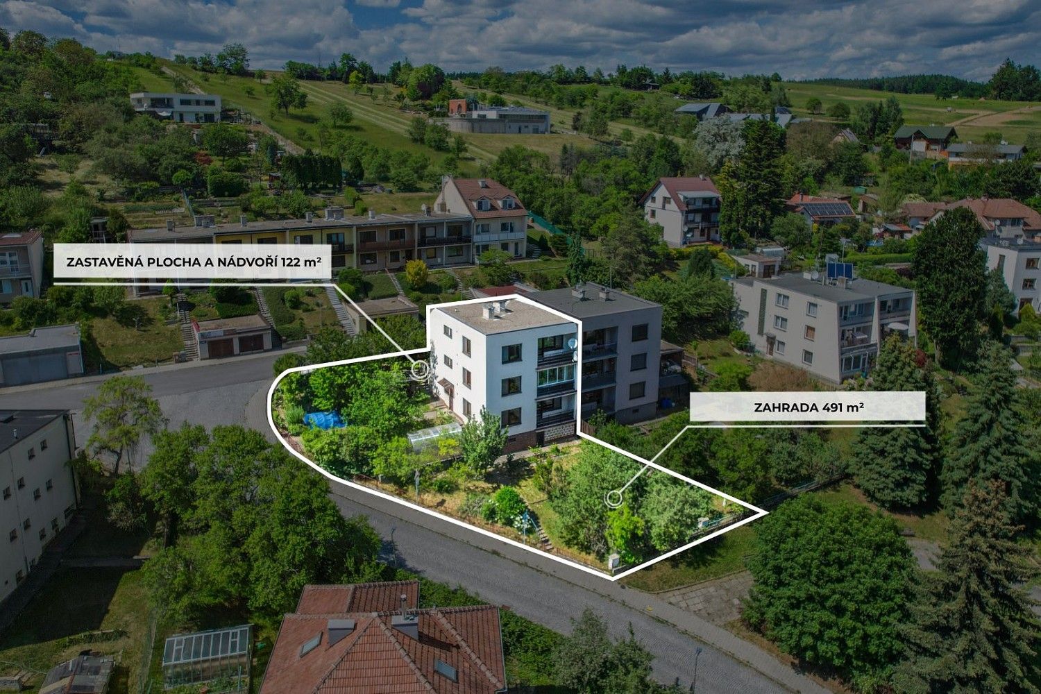 Rodinné domy, Slunná, Luhačovice, okres Zlín, 366 m² - 1