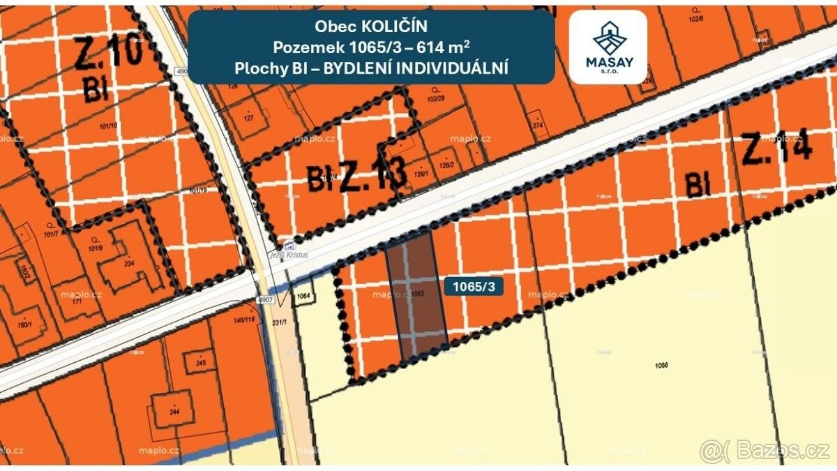 Prodej pozemek pro bydlení - Holešov, 769 01 - 2