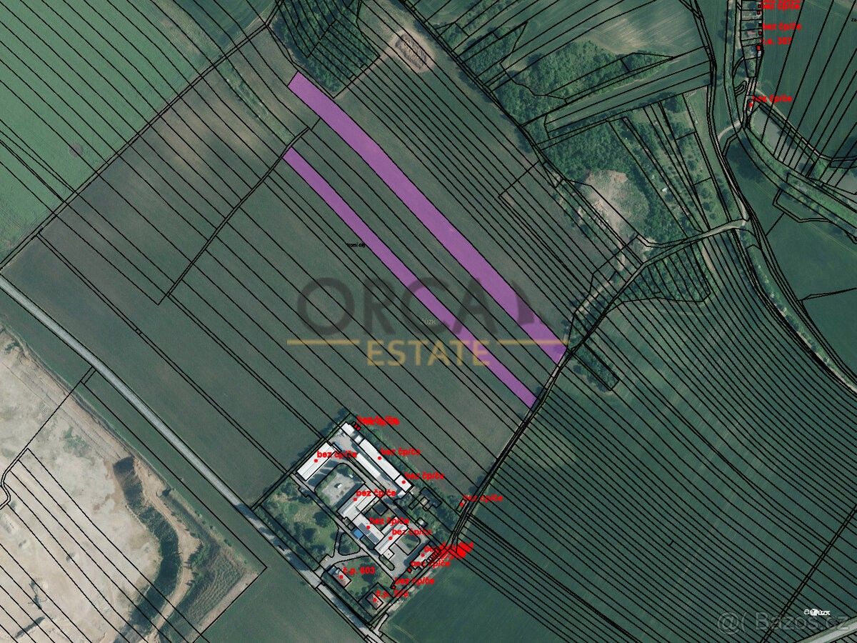 Zemědělské pozemky, Hrušovany u Brna, 664 62, 18 217 m²