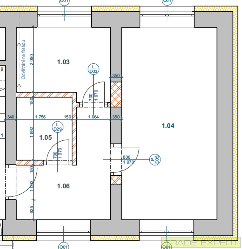 Byt 2+kk · 36 m² · Otmíče - 3