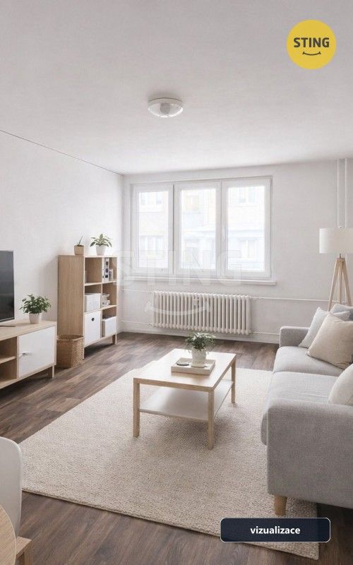 Byt 1+1, 43 m²