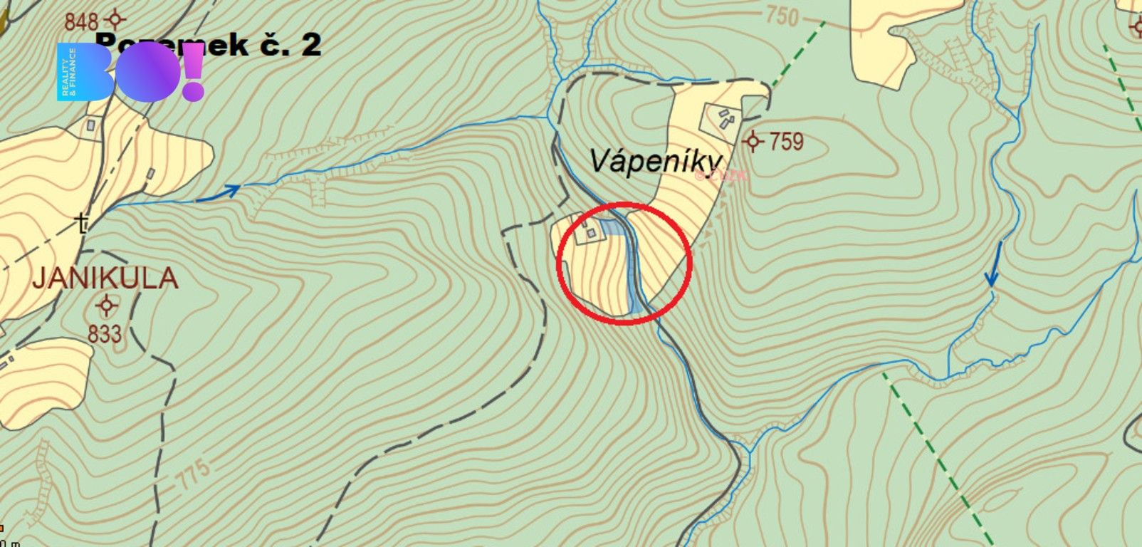 Les · 2 393 m² · Staré Hamry - 4