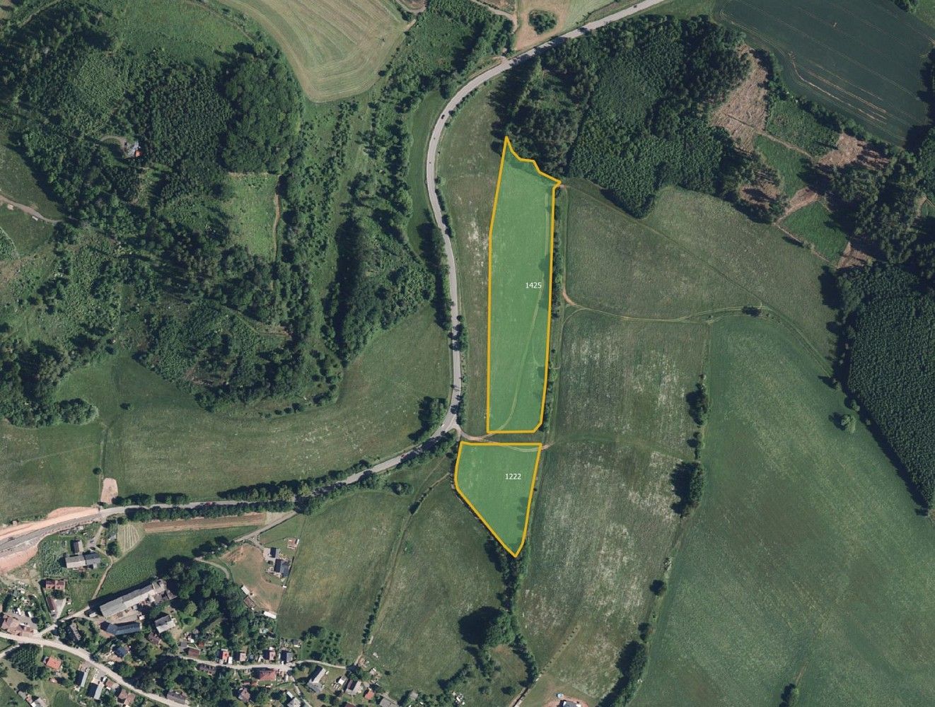 Prodej louka - Vidochov, okres Jičín, Královéhradecký kraj - 2
