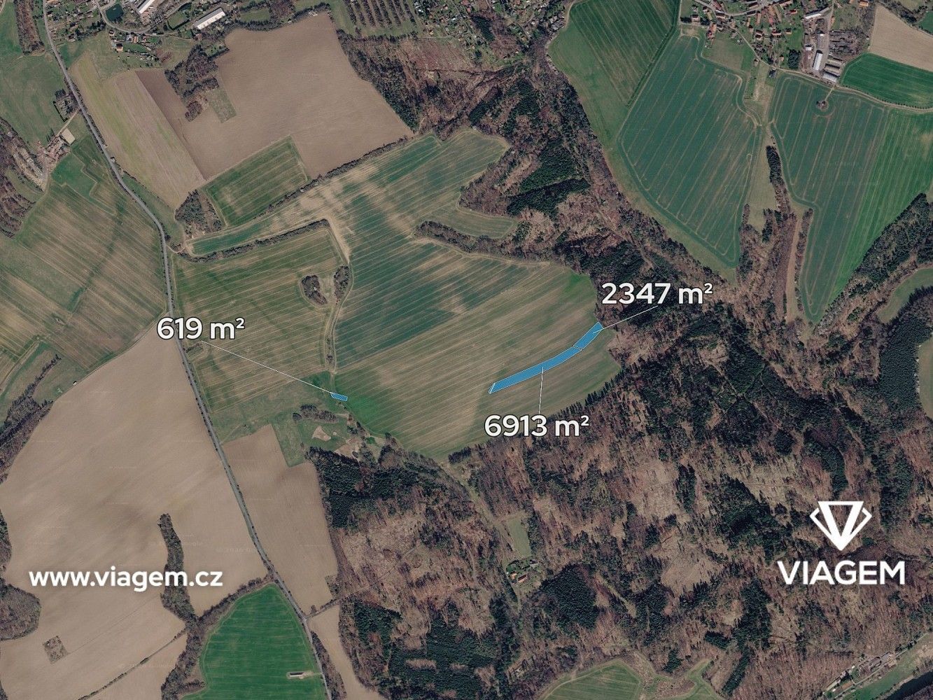 Zemědělské pozemky, Ondřejov, okres Praha-východ, Středočeský kraj - 2