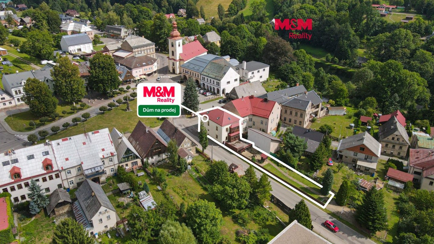 Ubytovací zařízení, náměstí T. G. Masaryka, Rokytnice v Orlických horách, 431 m² - 1