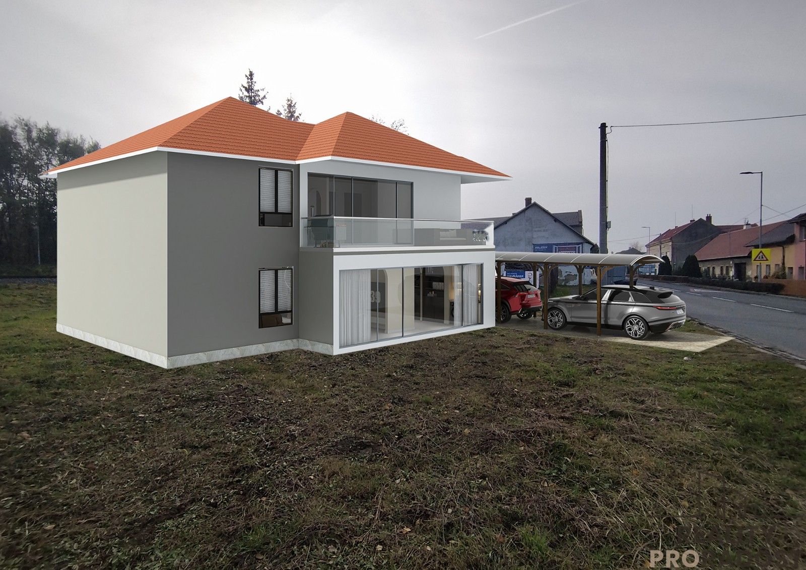 Prodej komerční pozemek - Bystřice pod Hostýnem, 750 m²