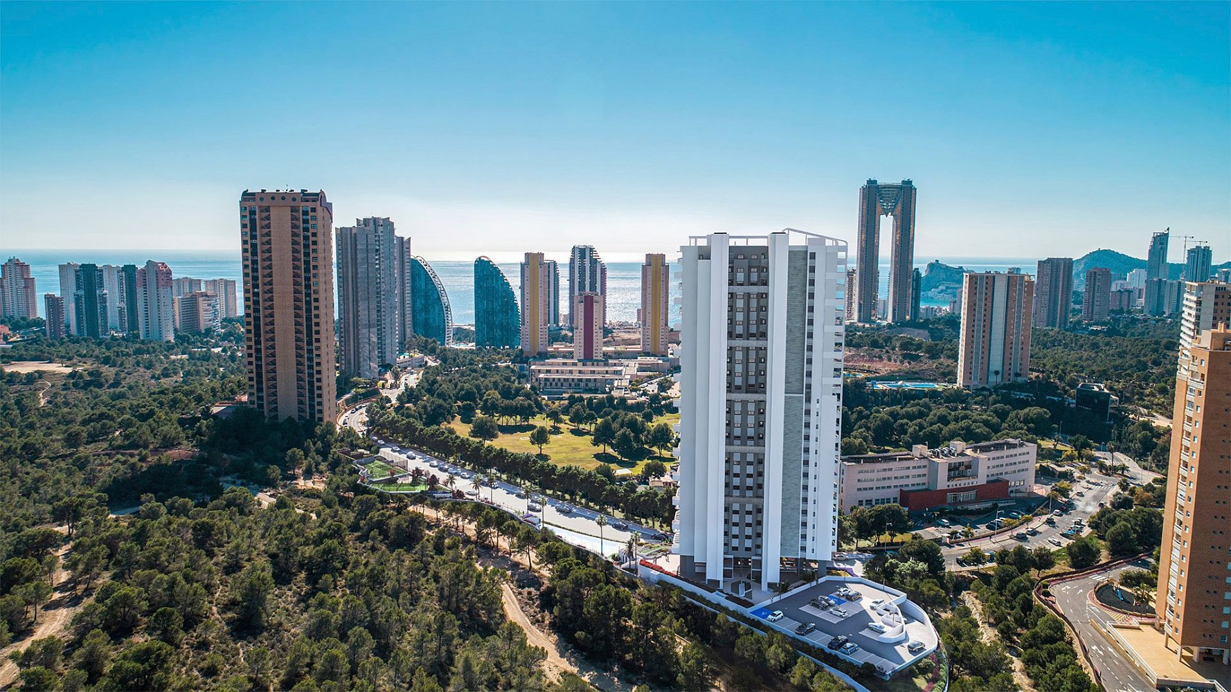 4+kk, Benidorm, Alicante, Španělsko, 76 m² - 1