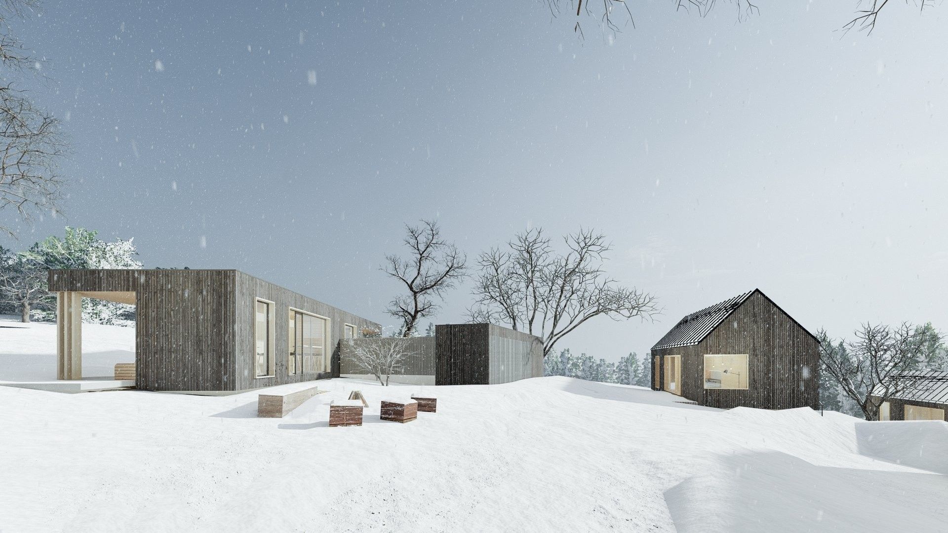Ubytovací zařízení · 658 m² · Andělská Hora - 4