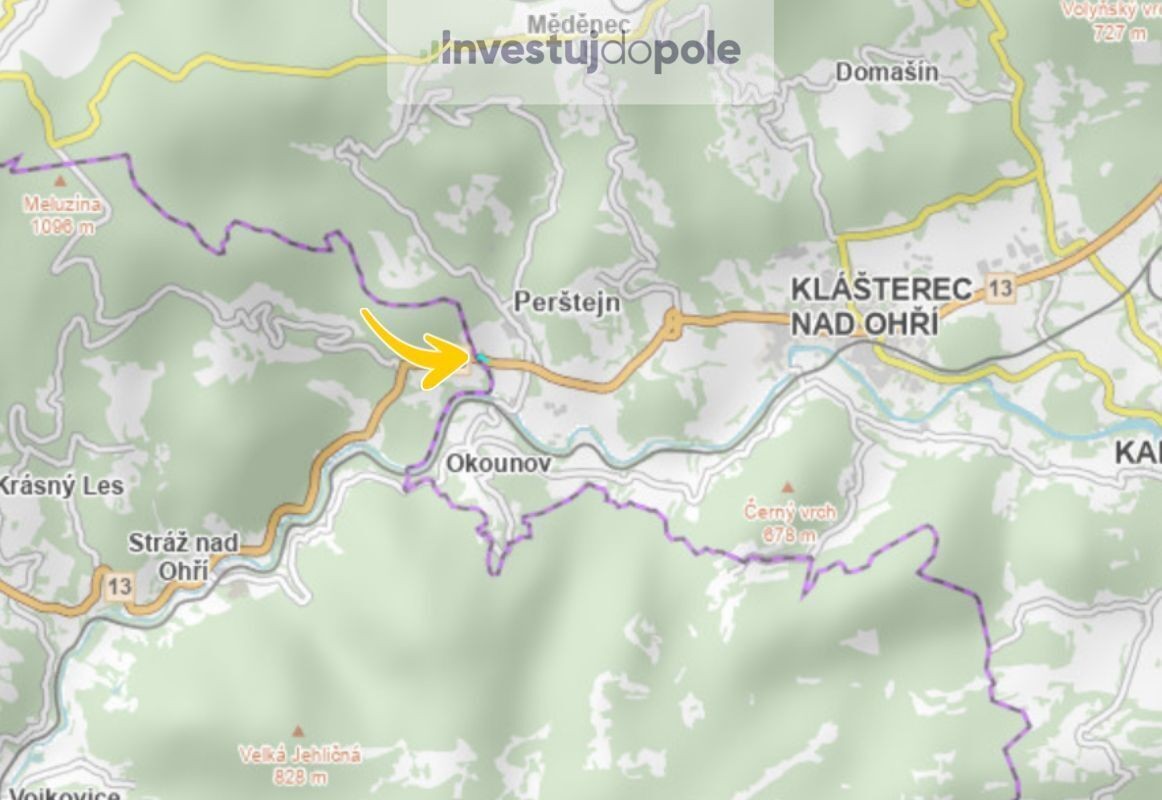 Pozemek pro bydlení · Klášterec nad Ohří, 431 51 - 3
