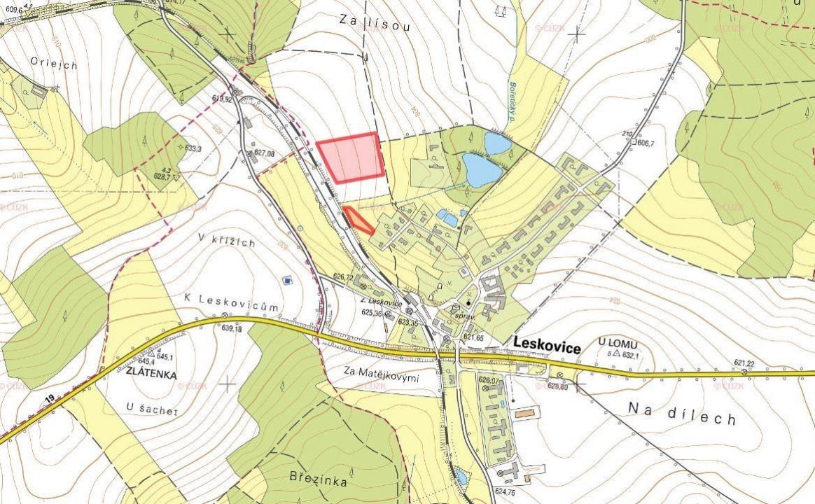 Prodej zemědělský pozemek - Leskovice