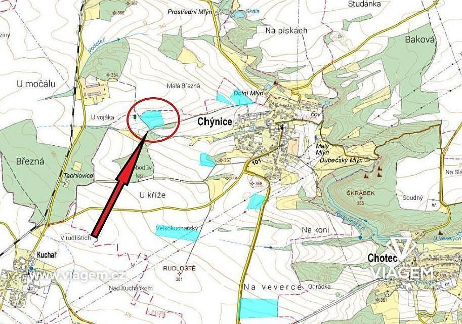 Zemědělský pozemek · Chýnice, okres Praha-západ, Středočeský kraj - 4