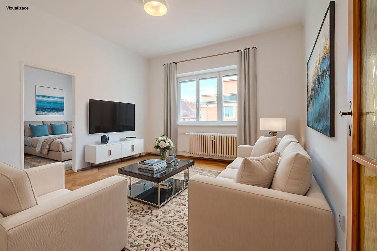 2+1, Vinohrady, Praha, 53 m²