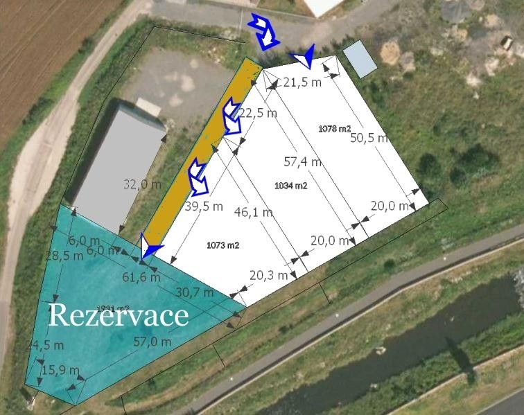 Pronájem komerční pozemek - Králův Dvůr, 500 m²