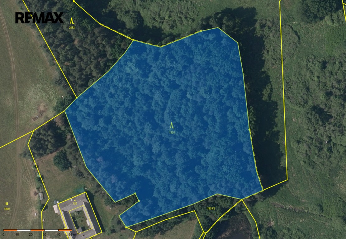 Lesy, Dvory nad Lužnicí, 63 558 m² - 1