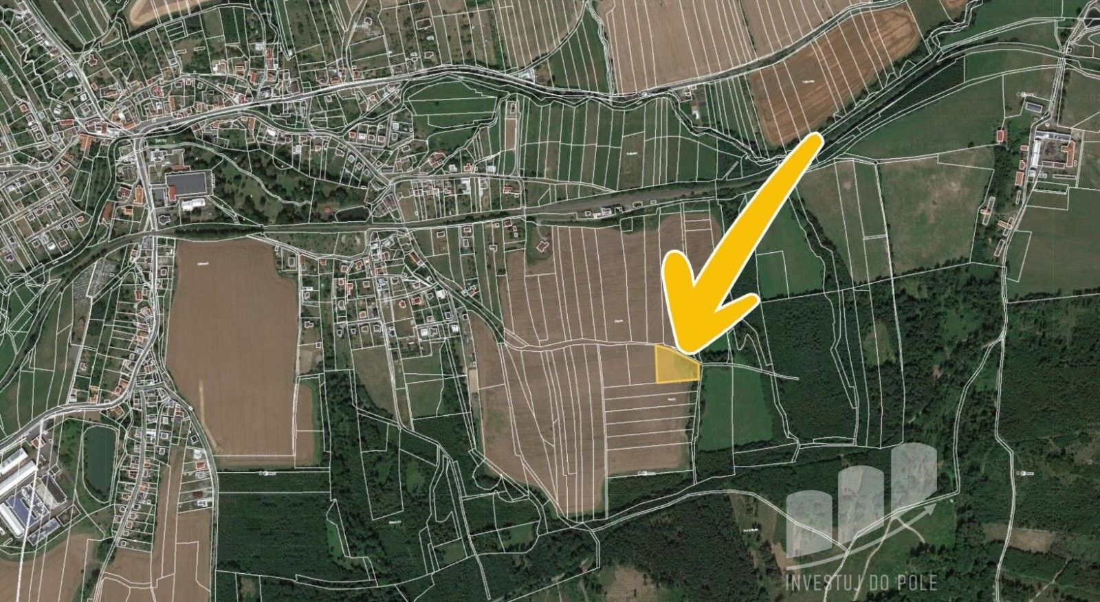 Prodej zemědělský pozemek - Branky, 5 000 m²