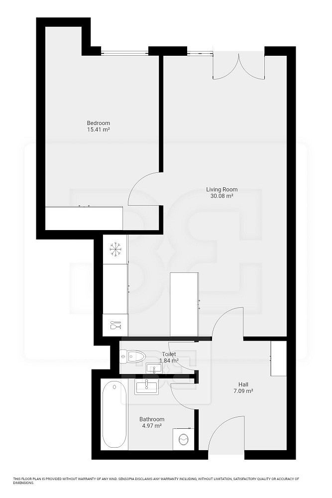 Byt 2+kk · 65 m² · Davídkova, Praha 8 - Libeň - 3