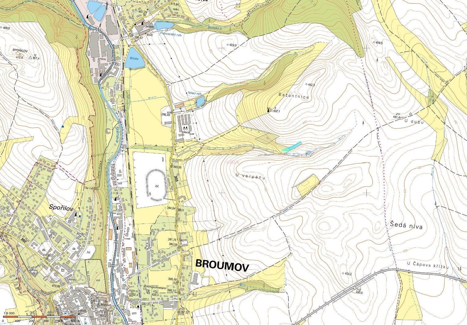 Louka · 2 199 m² · třída Osvobození, Broumov - 4