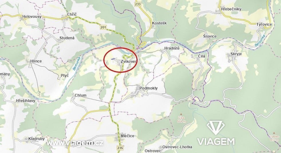 Prodej zahrada - Zvíkovec, okres Rokycany, Plzeňský kraj - 2