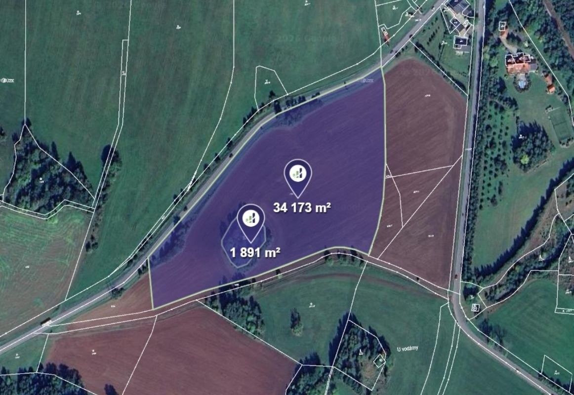 Zemědělský pozemek, 36 064 m²
