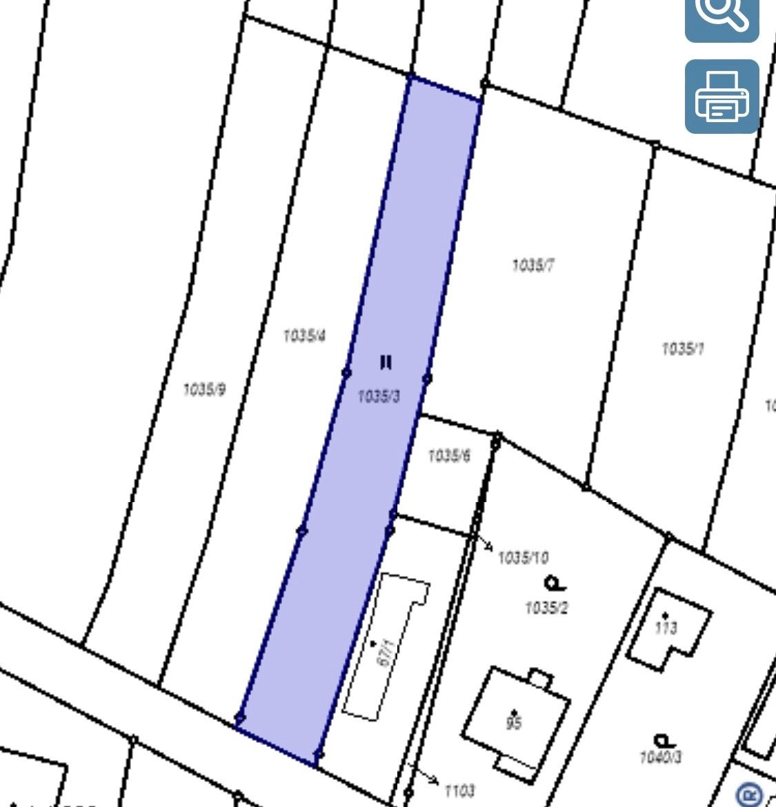 Prodej pozemek pro bydlení - Radkov, 1 042 m²