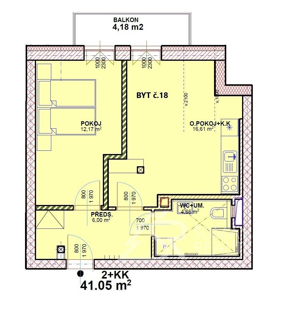 2+kk, Česká,Kašperské Hory,Kašperské Hory, 41 m²