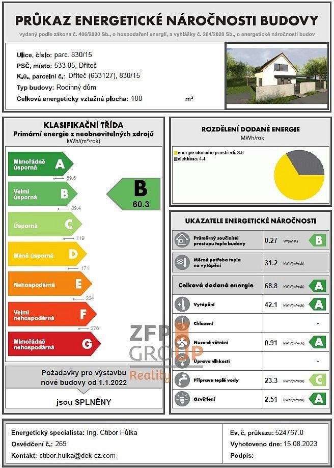 Prodej rodinný dům - Dříteč, okres Pardubice, 150 m² - 5