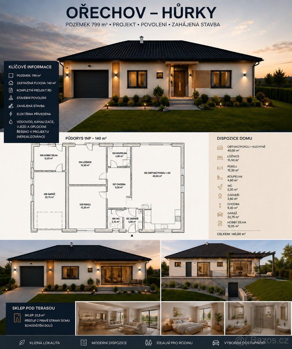 Pozemky pro bydlení, Polešovice, 687 37