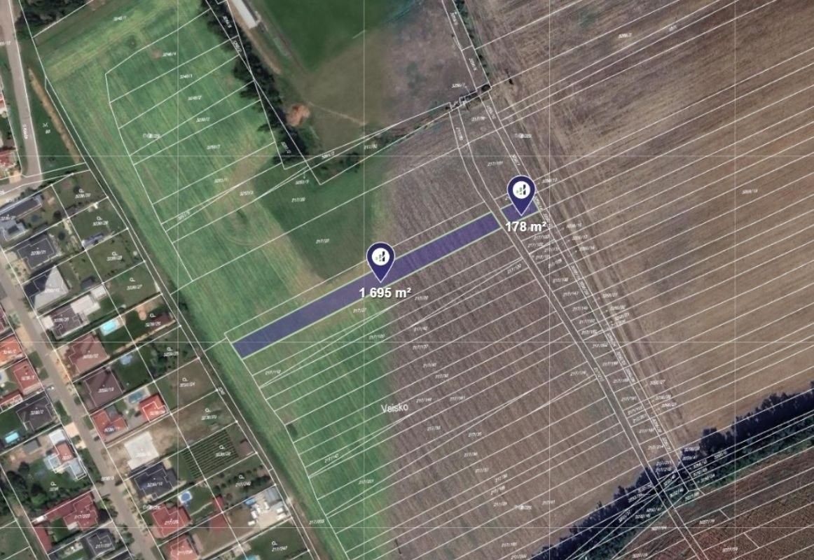 Zemědělské pozemky, Prušánky, 1 873 m²