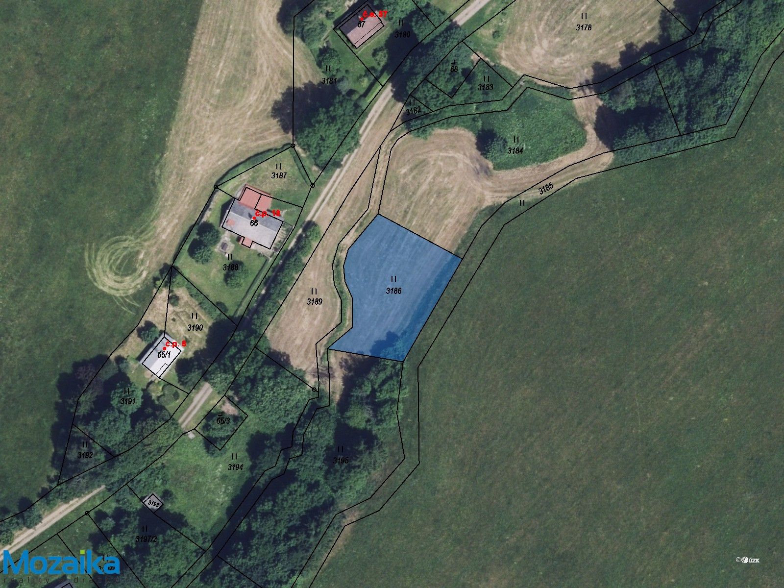 Louka · 867 m² · Výprachtice - 4