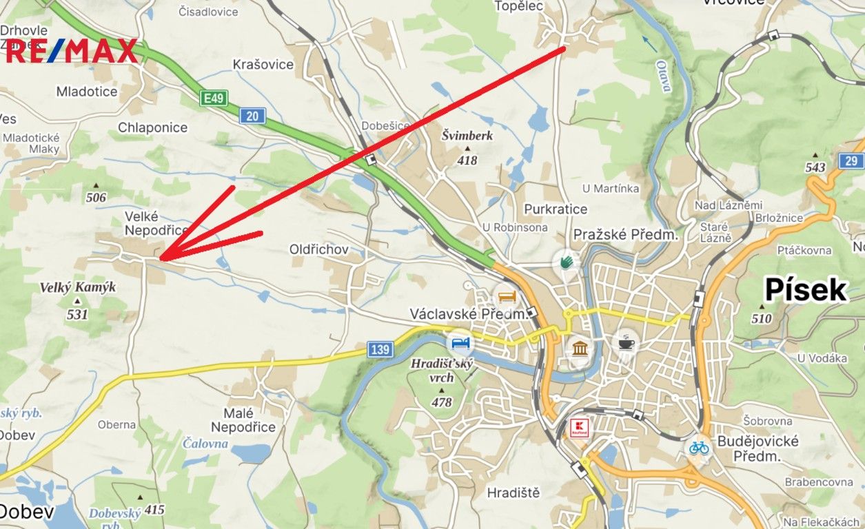 Prodej pozemek pro bydlení - Dobev, 1 m²