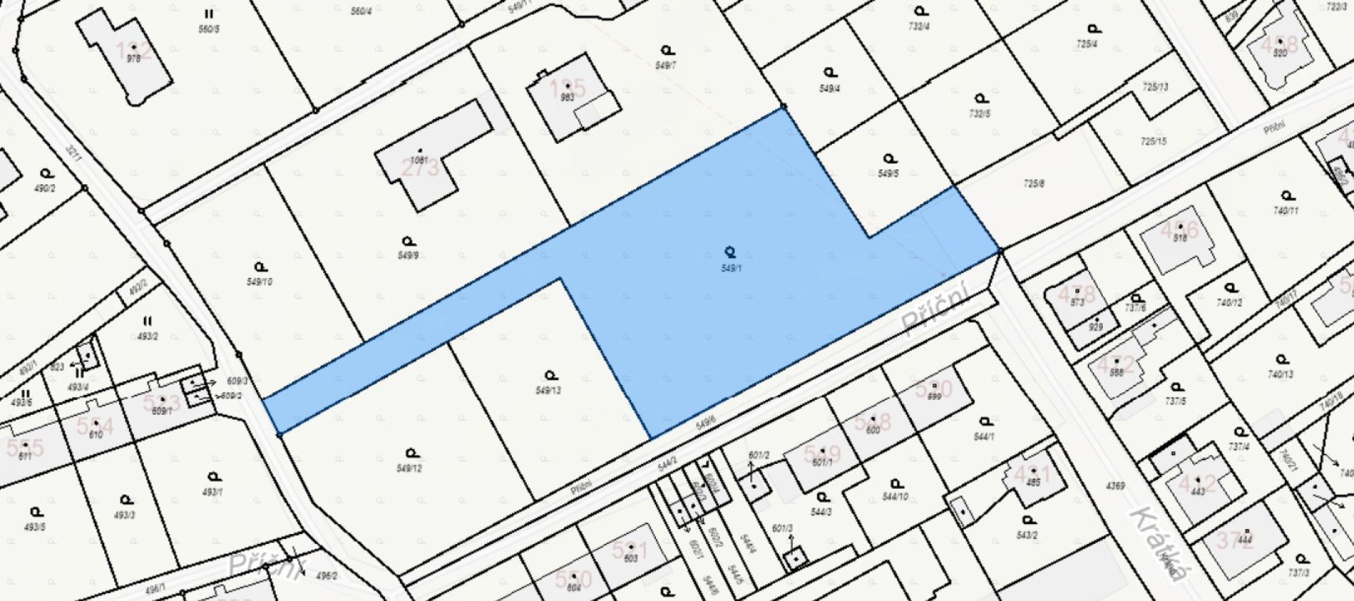 Pozemky pro bydlení, Horní Jiřetín