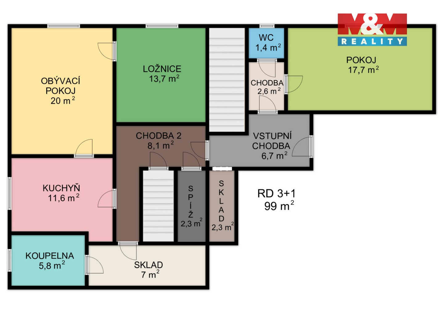 Prodej rodinný dům - Třebovice, 120 m² - 5