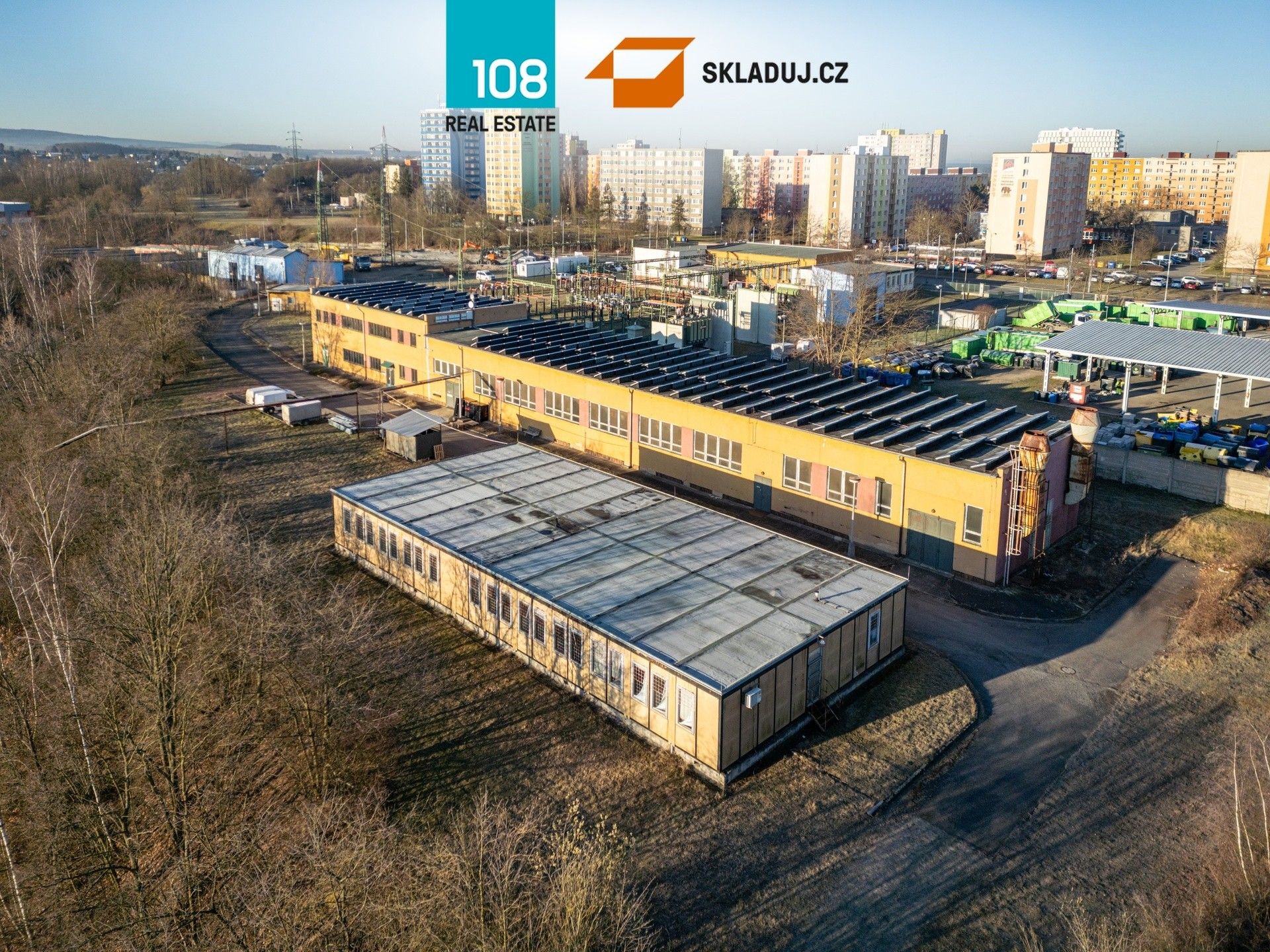 Sklady, Edvarda Beneše 584, Plzeň Doudlevce, 8 434 m² - 2