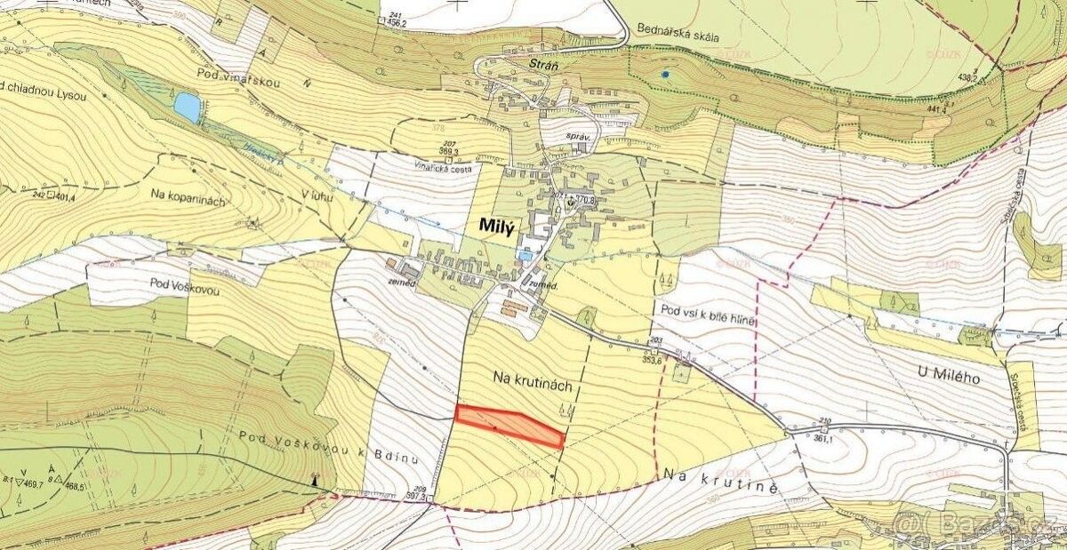 Prodej pozemek pro bydlení - Řevničov, 270 54