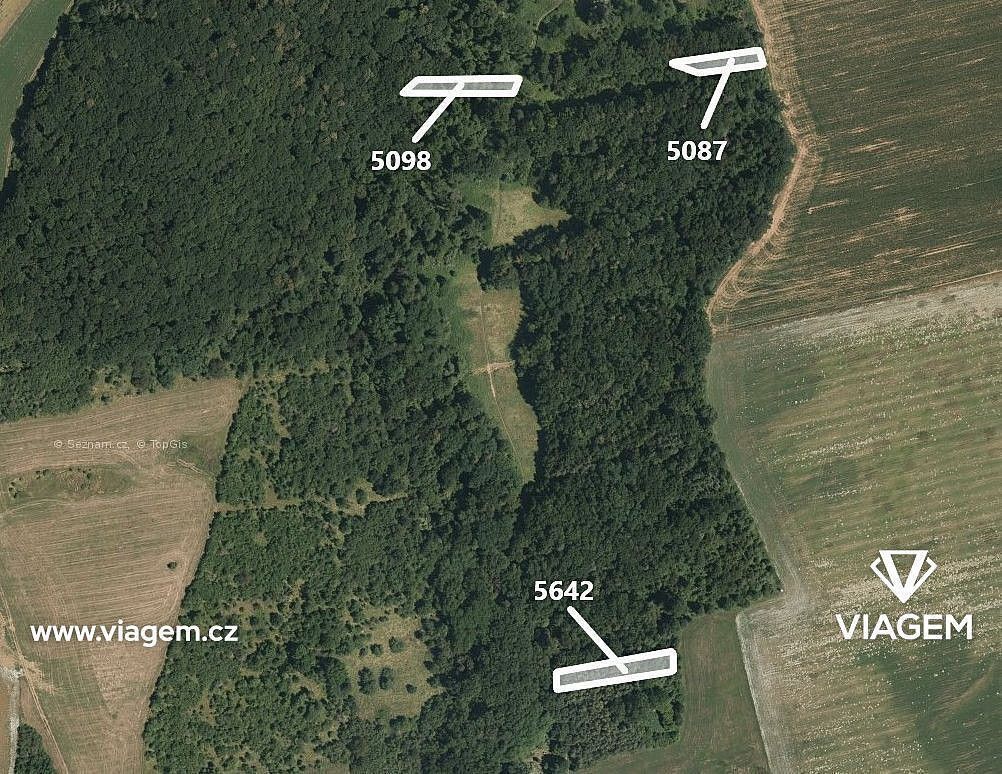 Lesy, Hradčovice, okres Uherské Hradiště, Zlínský kraj