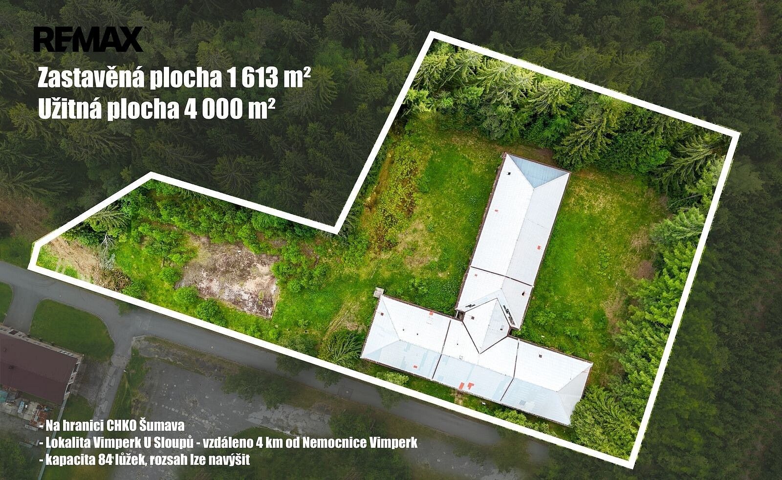 Ubytovací zařízení · 4 000 m² · Vimperk, okres Prachatice, Jihočeský kraj - 3