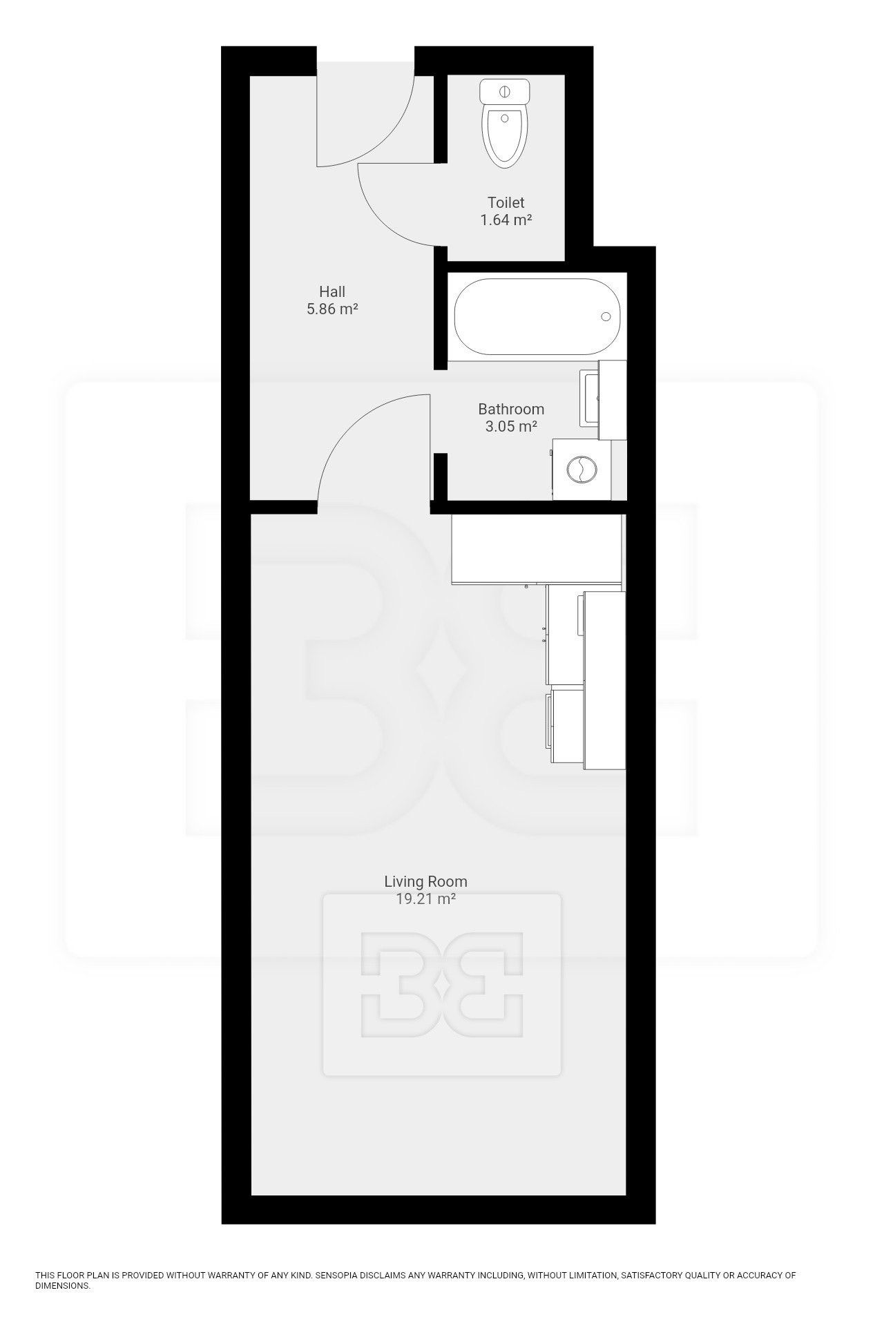 Byt 1+kk · 30 m² · Herlíkovická 1021, Praha Kbely - 3
