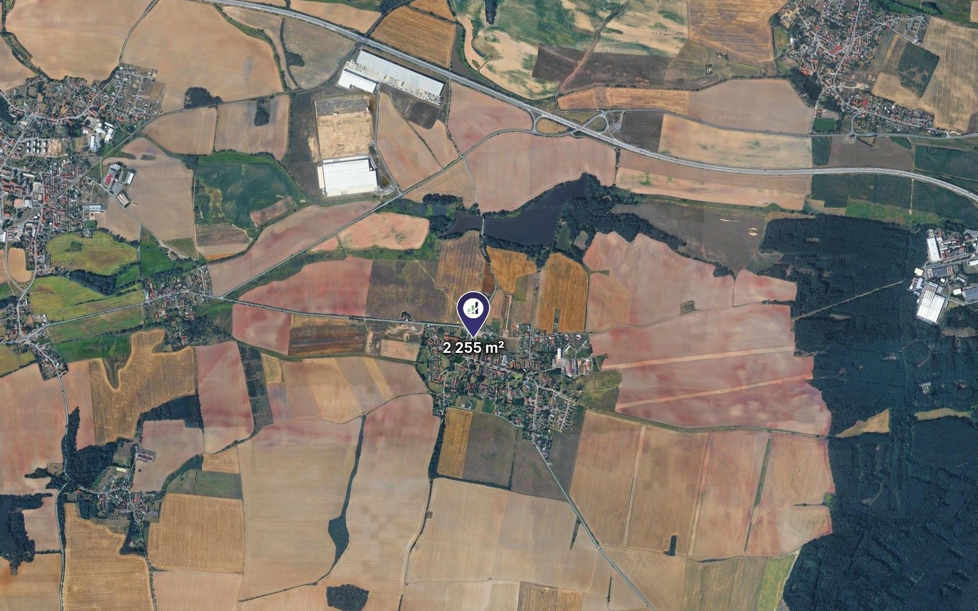 Pozemky pro bydlení, Přehýšov, 2 255 m² - 2