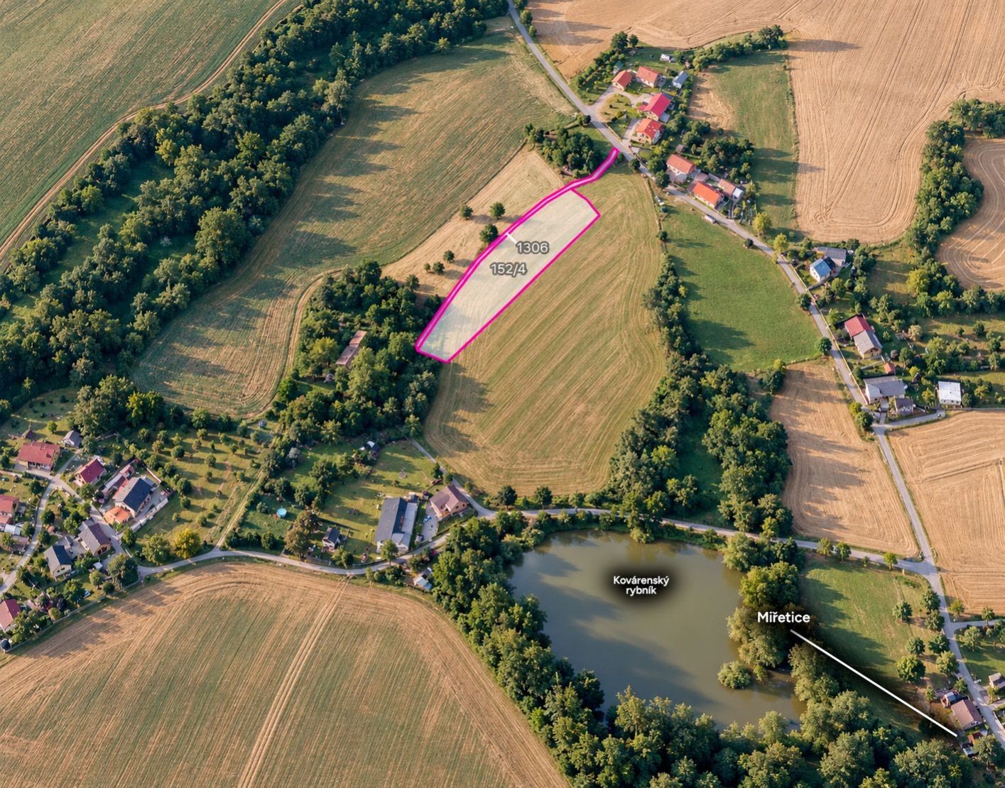 Prodej zemědělský pozemek - Miřetice - 1