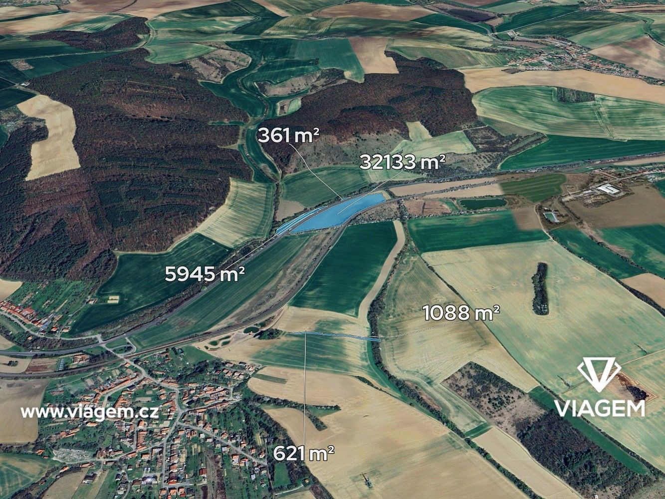 Zemědělské pozemky, Nevojice, okres Vyškov, Jihomoravský kraj