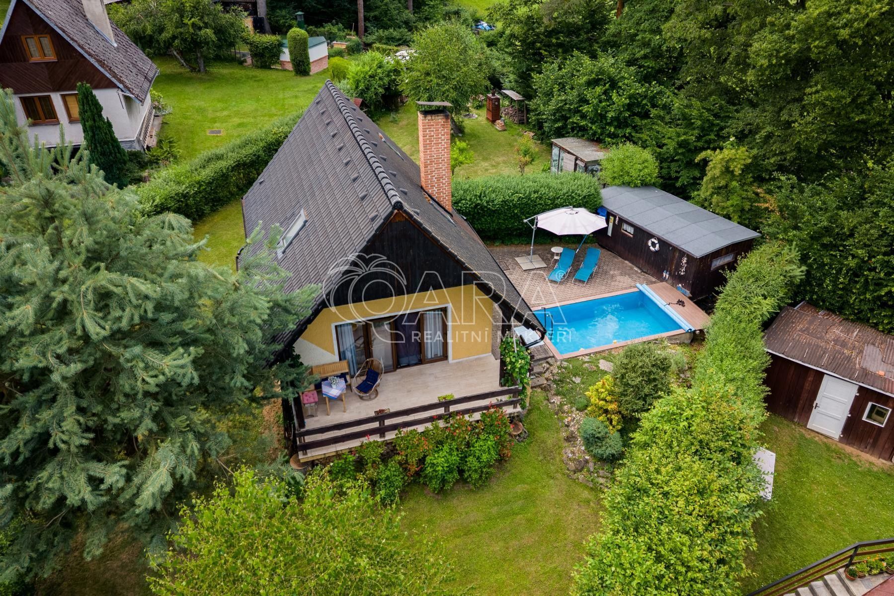 Chaty, Nalžovice Oboz, 58 m² - 1