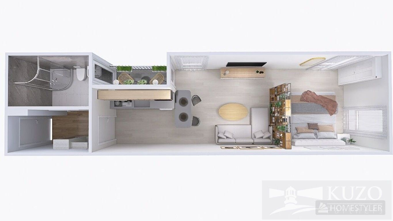 1+kk, Goldscheiderova, Plzeň, 34 m²