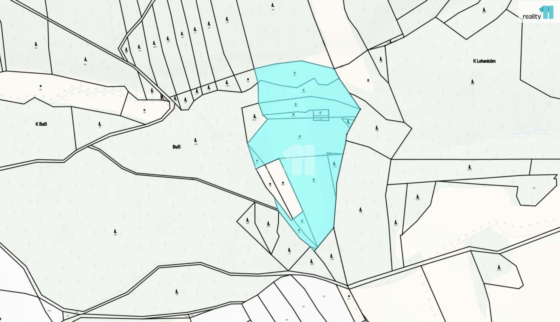 Zemědělský pozemek · 33 584 m² · Lohenice, Koberovice - 3