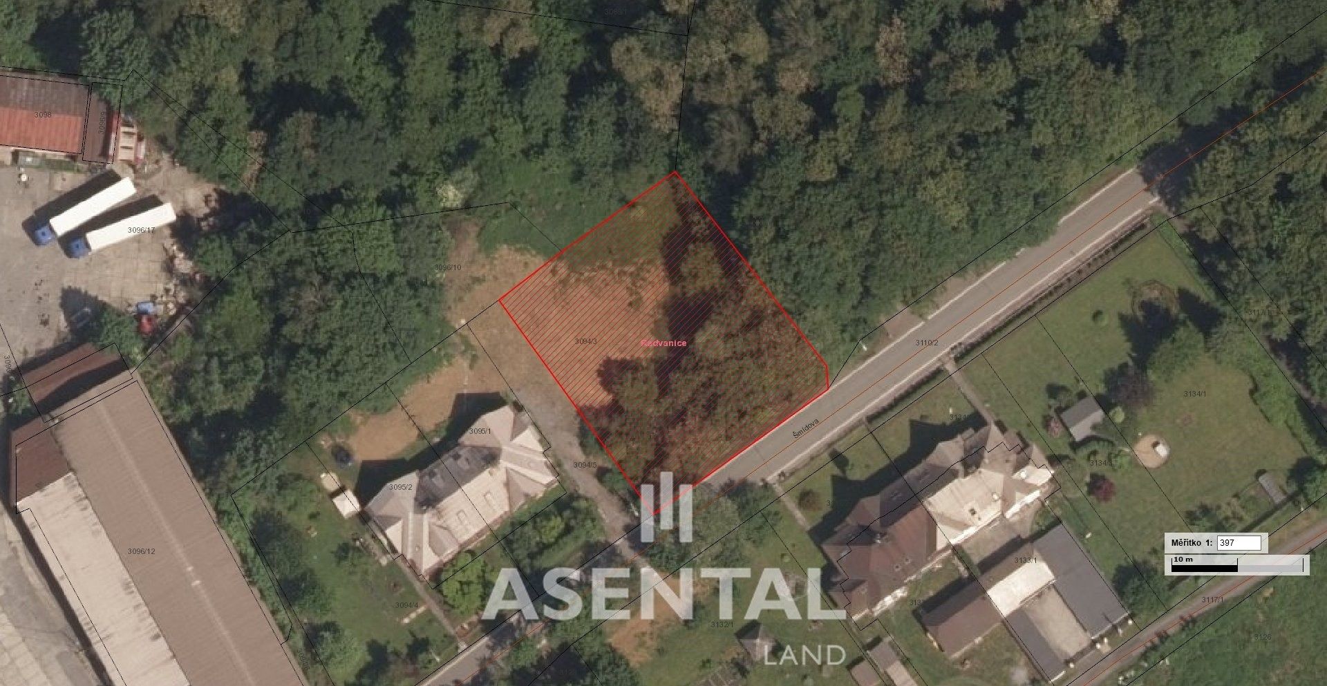 Pozemky pro bydlení, Ludvíkova, Ostrava