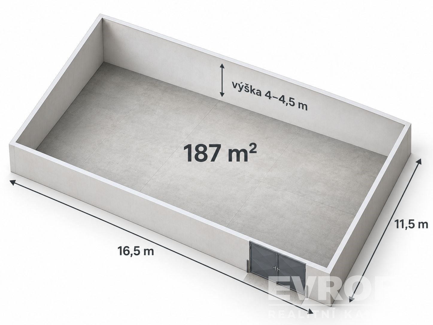 Sklad · 187 m² · 9. května 528, Krnov Pod Cvilínem - 3